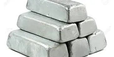 Zinc ingots or related forms